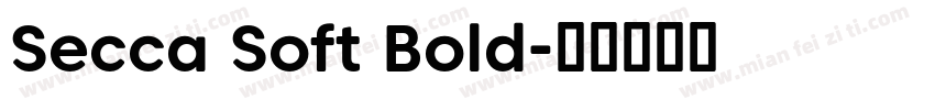 Secca Soft Bold字体转换